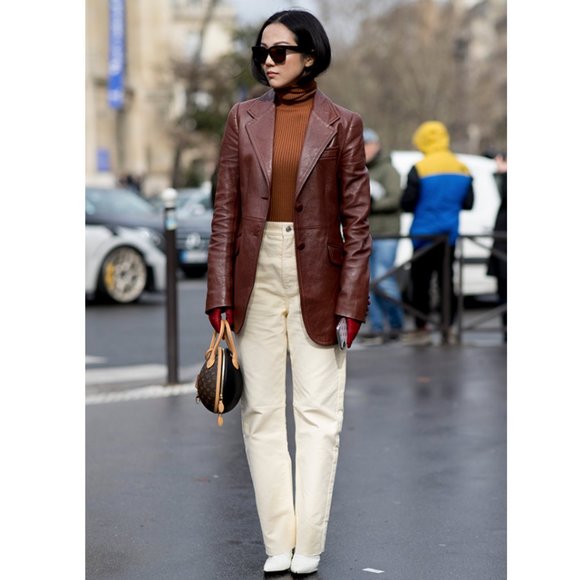 Vintage Brown Blazer - Picture 10 of 11